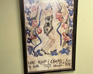 French Artist Jacqueline Marval framed print