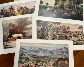 Currier & Ives print