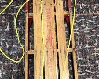 Awesome Vintage Yankee Clipper Winter Sled