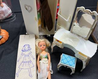 Vintage Sindy Doll and Furniture