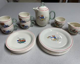 Homer Laughlin Children’s China Tea Set