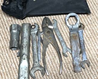 Vintage Yamaha Motorcycle Tool Bag