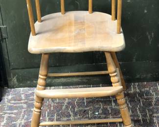 Vintage Wood Child’s Chair