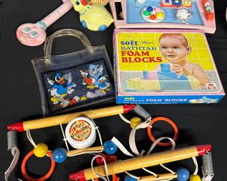 Vintage baby toys