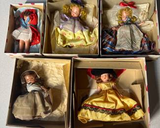 Vintage Story Book Dolls