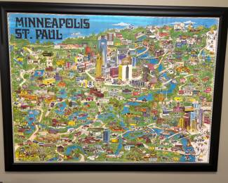 Minneapolis St. Paul poster