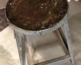 Industrial Metal Stool