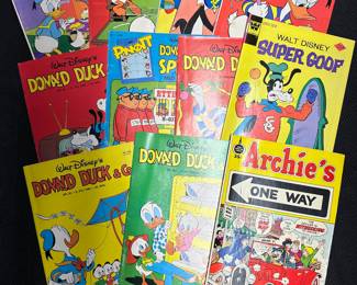 Vintage comic books