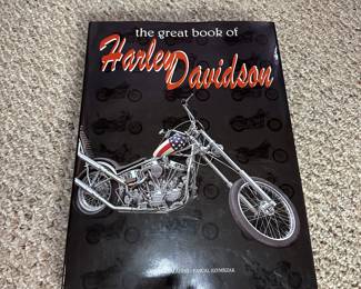 Harley Davidson coffee table book
