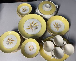 Vintage Century Service Autumn Gold Dishes