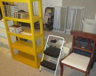 Ladder and shelving 