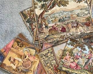 French Handwoven Aubusson Tapestries