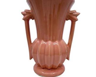 Lot 310   
Vintage McCoy Pink Glazed Art Deco Vase