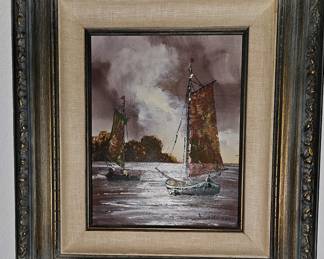 Old European painting.