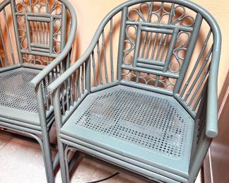 Bamboo, wicker, and rattan chairs, furniture
