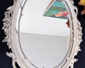 Vintage framed mirror