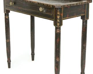 Federal New England Painted Dressing Table 5001k