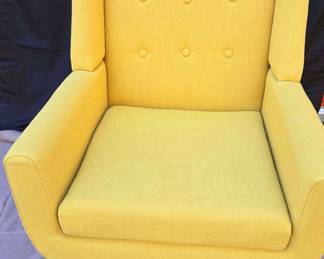 Beautiful Yellow Lounge Chair