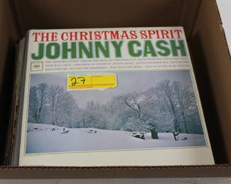 27:Yanchus Coll. of Johnny Cash records
