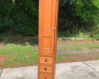 SUPER Nice Antique Pine “Chimney” Cupboard from Lake house (Squam) in NH where On Golden Pond Was Filmed. 