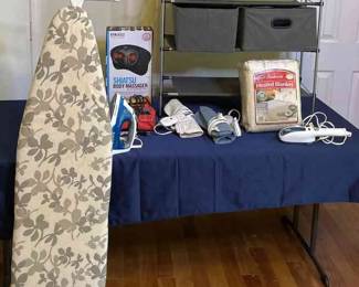 Massager, Electric Blanket, Iron and Steamer