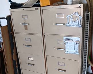 File cabinets