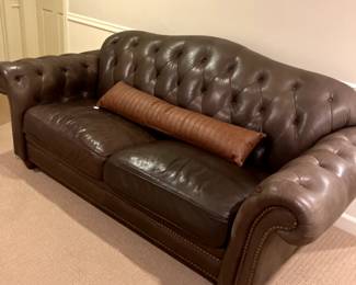 Italian Leather Sofa