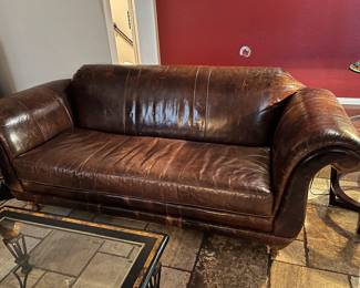 Vanguard leather sofa 