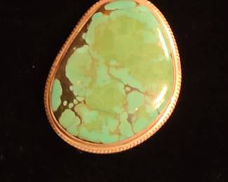 Sterling and Turqoise pendant