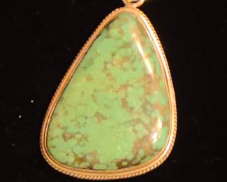 Sterling and Turqoise pendant