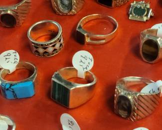 Men's Sterling rings