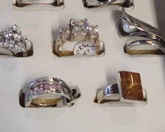 Sterling rings
