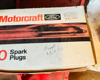1983 boxes of spark plugs