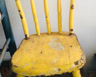 Vintage childs chair 