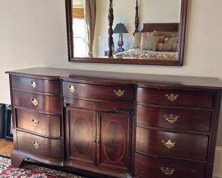 *	#49	Arnold Palmer by Lexington dresser with mirror 71x21x37	 SOLD			