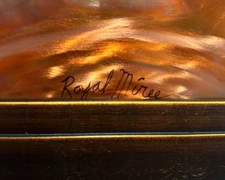 *	#51	Royal Miree copper etched original art 40x28	 SOLD			
