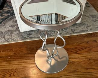 *	#9	Mirror side table 15x22	 $60.00 				