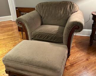 	#52	Clayton Marcus chair and ottoman	 $200.00 				