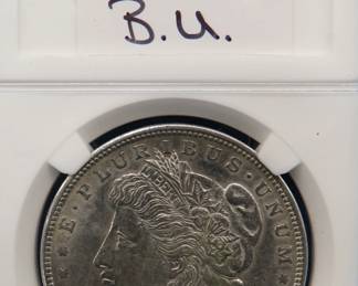 Lot 102. 1921 P Morgan silver dollar