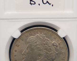 Lot 54. 1921 P Morgan silver dollar
