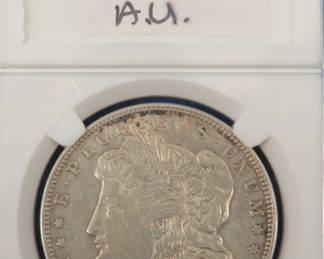 Lot 44. 1921 P Morgan Silver Dollar