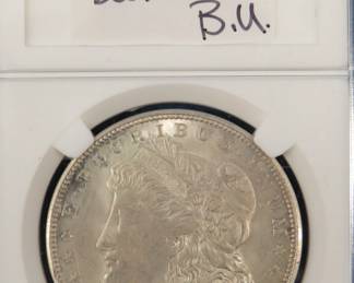 Lot 84. 1921 D Morgan Silver Dollar