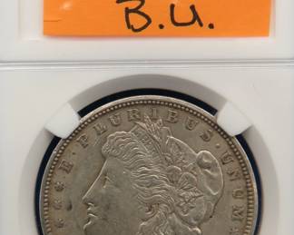Lot 13. 1921 S Morgan silver dollar