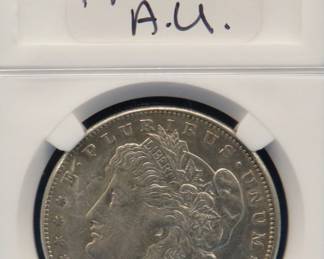 Lot 72. 1921 S Morgan silver dollar