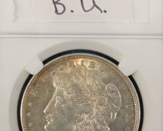 Lot 82. 1921 P Morgan Silver Dollar