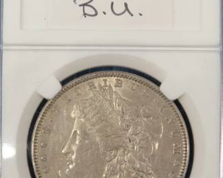 Lot 253. 1886 P Morgan Silver Dollar B.U.