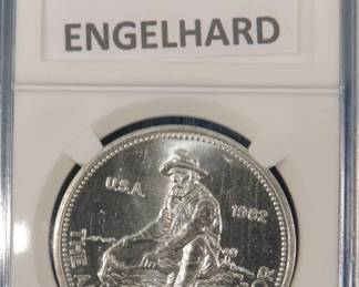 Lot 258. 1982 Engelhard American Prospector proof.  One troy ounce of .999 silver.