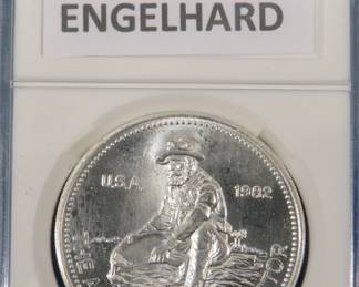 Lot 277. 1982 Engelhard American Prospector proof.  One troy ounce of .999 silver.