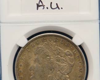 Lot 52. 1921 S Morgan silver dollar