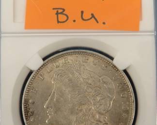 Lot 42. 1921 P Morgan Silver Dollar